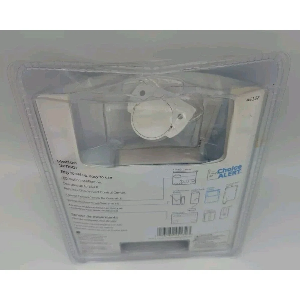 GE Choice Alert Wireless Alarm System Motion‎ Sensor #45132 New/Opened